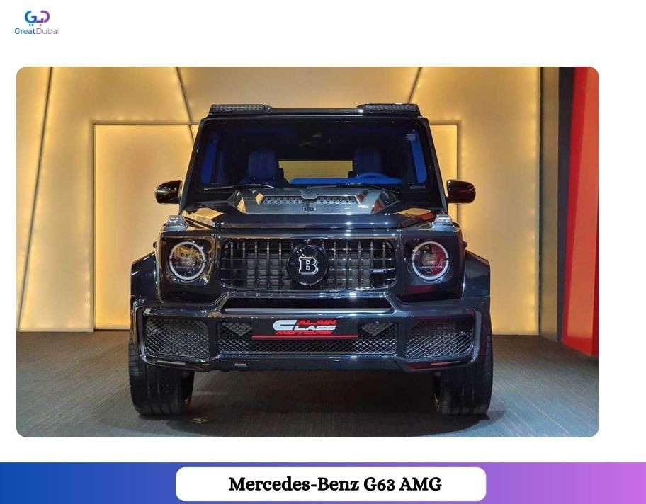 Rent Mercedes Benz AMG G63 2021 in Dubai - Luxury SUV-image
